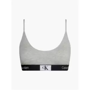 Calvin Klein Lightly Underlined Bralette - Grey