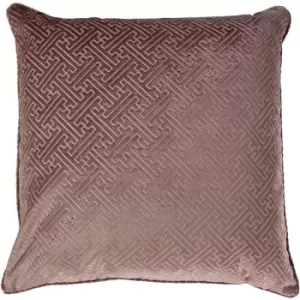 Paoletti Florence Cushion Cover (One Size) (Blush Pink) - Blush Pink