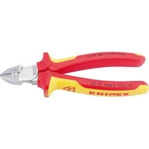 Knipex VDE Insulated Diagonal Wire Cutters and Strippers 160mm