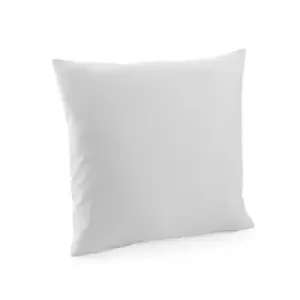 Westford Mill Fairtrade Cushion Cover (50cm x 50cm) (Light Grey)