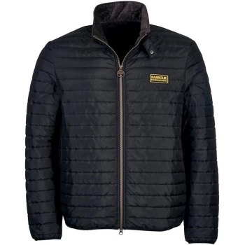 Barbour International Mind Quilt - Black BK11