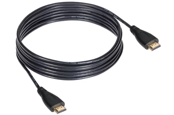 Maplin Thin HDMI Cable with Ethernet Capability - Black 3m