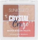 Sunkissed Crystal Craze Bronze & Glow Palette - Infused with Minerals - 4 x 3.8g