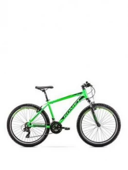 Romet Rambler R6.1 Alloy Hardtail Mountain Bike 17 Frame Black Green