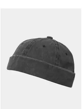 Joe Browns Washed Cotton Docker Hat - Black, Men