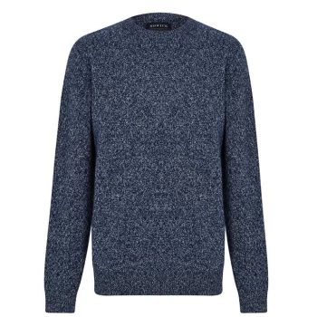 Howick Embelton Crew Neck Sweater - Denim