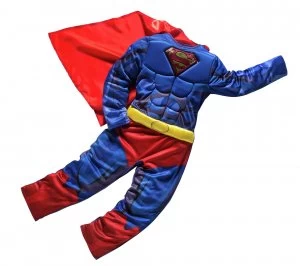 DC Superman Childrens Fancy Dress Costume 5 6 Years