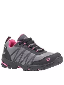 Cotswold Littledean Hiking Waterproof Boot Unisex Pink/Grey UK Size 12