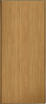 Wickes Sliding Wardrobe Door Oak Frame and Panel - 2220 x 610mm