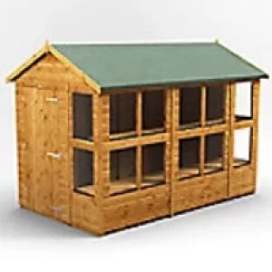 Power Garden Shed 106PAPS Golden Brown 10x6