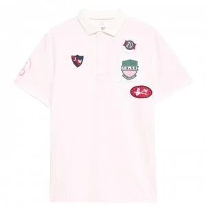 Jack Wills Lumley Anniversary Polo - Pale Pink