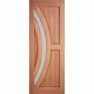 LPD (W) 33" Hardwood Harrow Frosted Glazed External Door