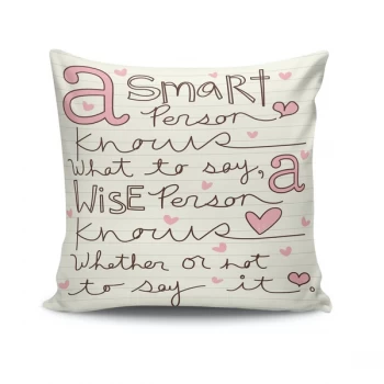 NKRLNT-002 - No Filling Multicolor Cushion Cover