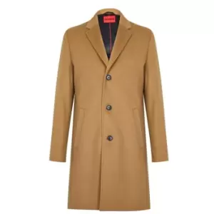 Hugo Malte Formal Coat - Brown