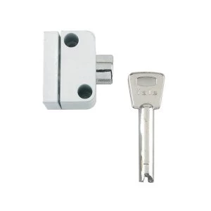 Yale Locks 8K102 Push Button Window Lock White Finish Visi