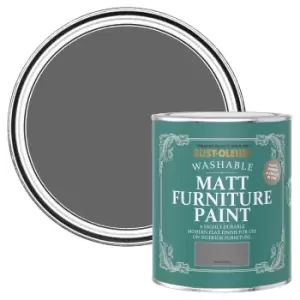 Rust-Oleum Matt Furniture Paint Torch Grey - 750ml