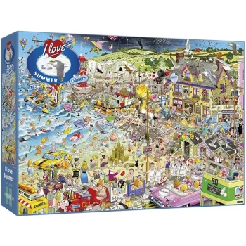 I Love Summer Jigsaw Puzzle - 1000 Pieces