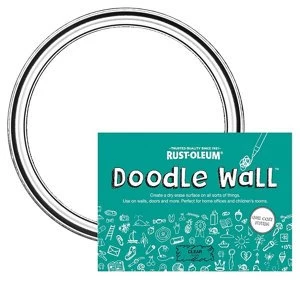 Rust-Oleum Doodle wall Clear dry Gloss Erase Paint kit 0.5L