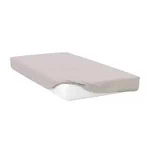 Belledorm 400 Thread Count Egyptian Cotton Fitted Sheet (Single) (Oyster)