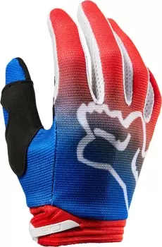 FOX 180 Toxsyk Youth Motocross Gloves, red, Size L, red, Size L