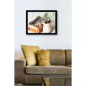 SC0949 Multicolor Decorative Framed MDF Painting