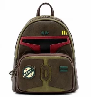 Loungefly Star Wars Boba Fett He's No Good To Me Dead Cosplay Mini Backpack