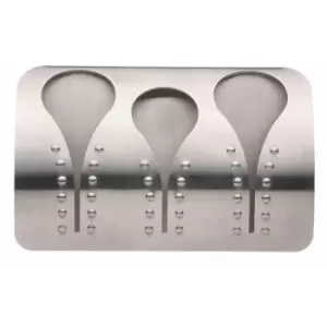 Masterclass Stainless Steel Triple Towel Holder