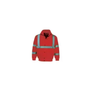 Sitesafe Hi-vis CL3 Bomber Jacket (EN20471) Orange - M - Orange