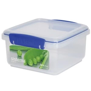 Robert Dyas Sistema 1.2L Lunch Plus KLIP IT Stackable Food Storage Container