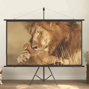 vidaXL 84" 16:9 Projection Projector Screen