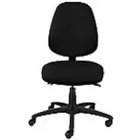 ENERGI-Plus Office Chair Task High Back Without Arms Fabric Black