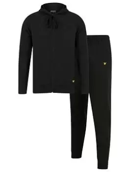 Lyle & Scott Earl Lounge Set - Black, Size XL, Men