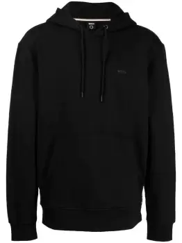 BOSS Seeger 83 Side-stripe Hoodie Black