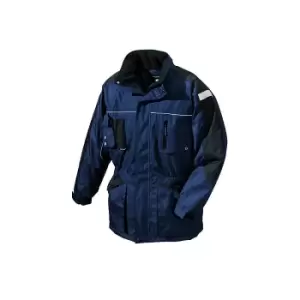 Winter parka, navy / black, water column 2000 mm, size M