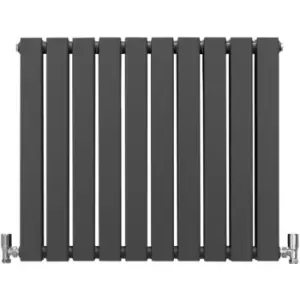 Designer Flat Panel Radiators Anthracite Grey 600mm x 700mm - Anthracite