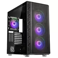 Kolink Citadel Mesh ATX ARGB Midi-Tower Gaming Case - Black