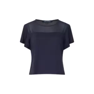 French Connection Rezi Jersey Top - Blue