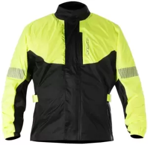 Alpinestars Hurricane Rain Jacket, black-yellow, Size S, black-yellow, Size S