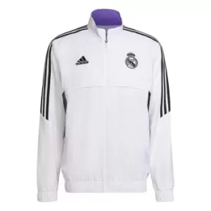 adidas Real Madrid Condivo 22 Presentation Track Top Mens - White