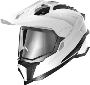 LS2 MX701 Explorer HPFC Solid Motocross Helmet, white, Size 2XL, white, Size 2XL