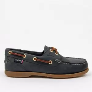 Chatham Deck Lady II G2 Leather boat shoe - Blue