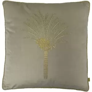 Furn Palm Tree Cushion Cover (One Size) (Ivory)