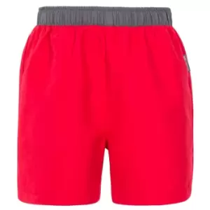 Trespass Childrens Boys Sanded Swimming Trunks (5-6 Years) (Red)