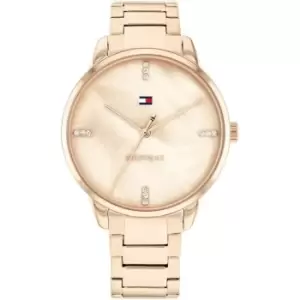 Tommy Hilfiger Ladies Tommy Hilfiger Rose Gold Watch 1782545 - Rose Gold and Mother of Pearl