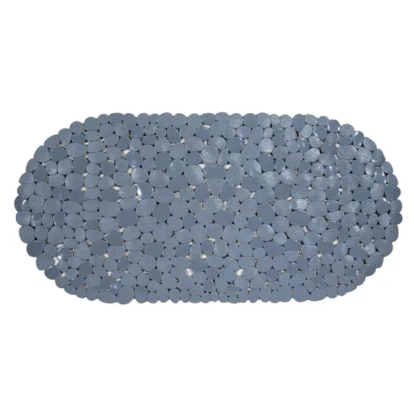 Pebble Grey Bath Mat Grey