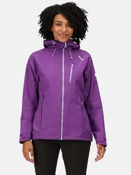 Regatta Birchdale Waterproof Shell Jacket - Purple, Purple, Size 16, Women