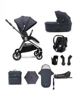 Mamas & Papas Strada 9 Piece Complete Pushchair Bundle With Aton 5 Car Seat