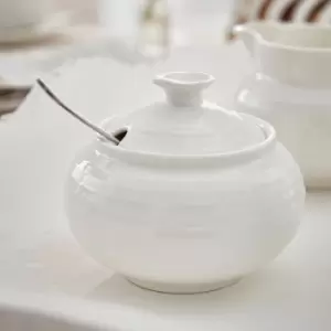 Portmeirion Sophie Conran White Covered Sugar Bowl