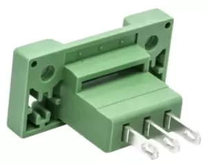 Phoenix Contact 3 Way Non-Fused Terminal Block, 12A, Panel Mount, Solder Terminals, 5.08mm, Nylon, 320 V