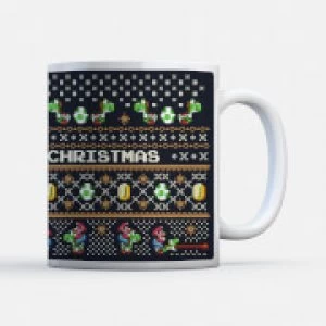 Nintendo Super Mario Yoshi Pattern Mug